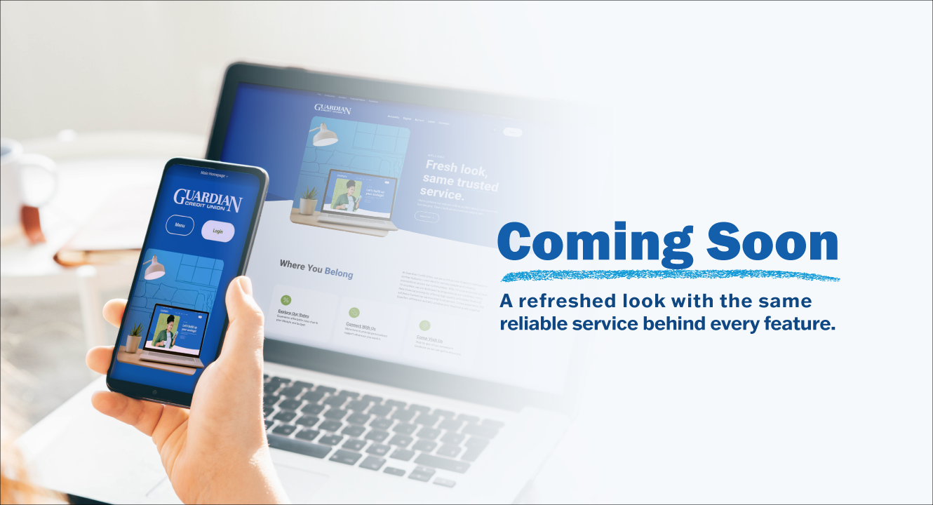 New website coming soon